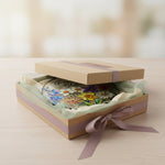 Mother’s Day Stained Glass Suncatcher Ornament for Grandma – Personalized Garden Bloom Keepsake