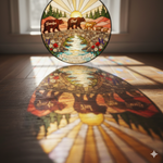 Generations of Light Personalized Family Suncatcher – Custom Name