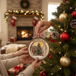 Generations of Joy Personalized Family 3 Layered Wooden Ornament