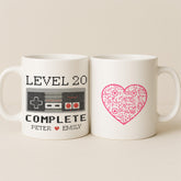 Personalized Couple Anniversary Interactive QR Mug