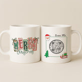 Merry Christmas Mug with Interactive QR Code