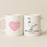 Mrs & Mr Silly Goose – Personalized Interactive QR Gift Mug