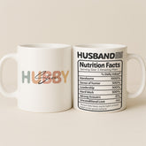 QR Code Hubby Mug With Personalized Name, Husband Gift