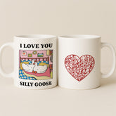 I Love You Silly Goose Heart Interactive QR Mug