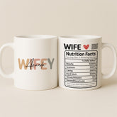Personalized WIFEY Name with Interactive QR Mug