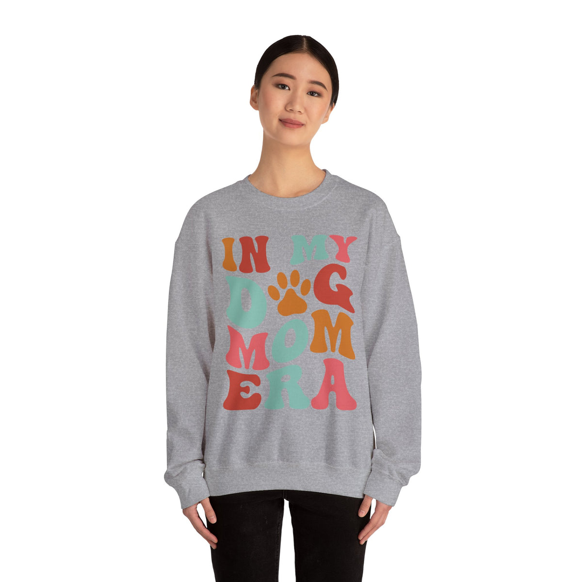Dog Mom Era Sweatshirt for Dog Lovers – Retro Pet Owner Gift