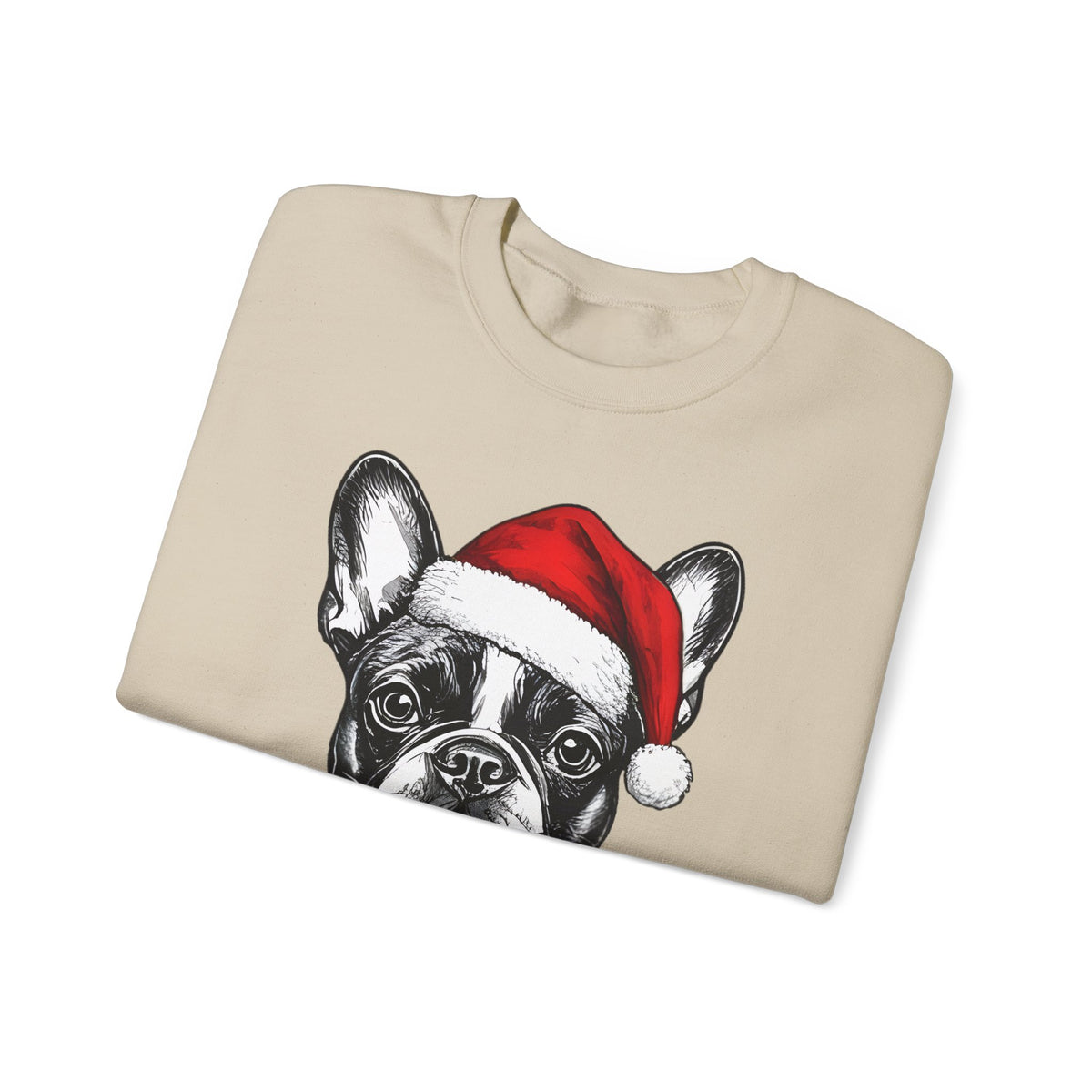 Personalized Christmas Dog Sweatshirt – Custom Breed & Name Holiday Gift