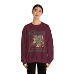 Vintage Christmas “Deck These Halls” Sweatshirt – From The Windows Holiday Crewneck