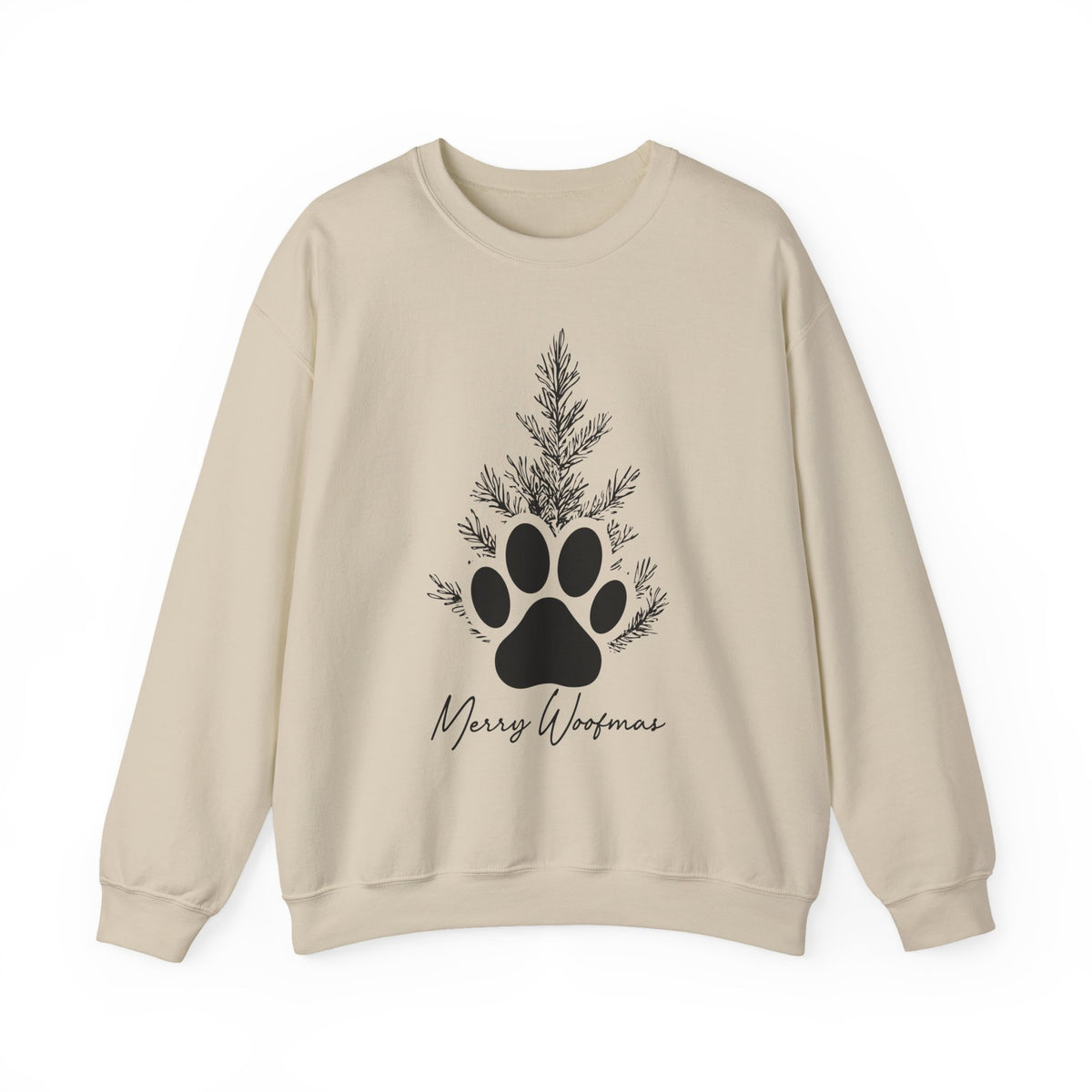 Merry Woofmas Sweatshirt for Dog Moms