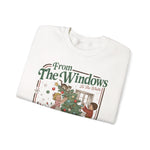 Vintage Christmas “Deck These Halls” Sweatshirt – From The Windows Holiday Crewneck
