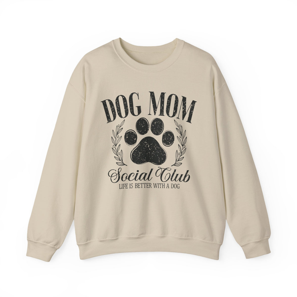 Dog Mom Club Sweatshirt for Dog Lovers