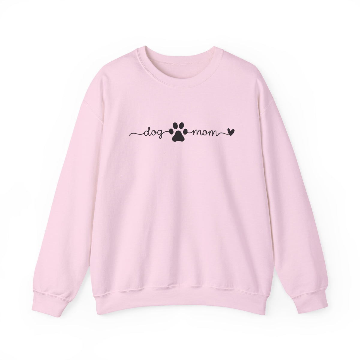 Dog Mom Heart Sweatshirt