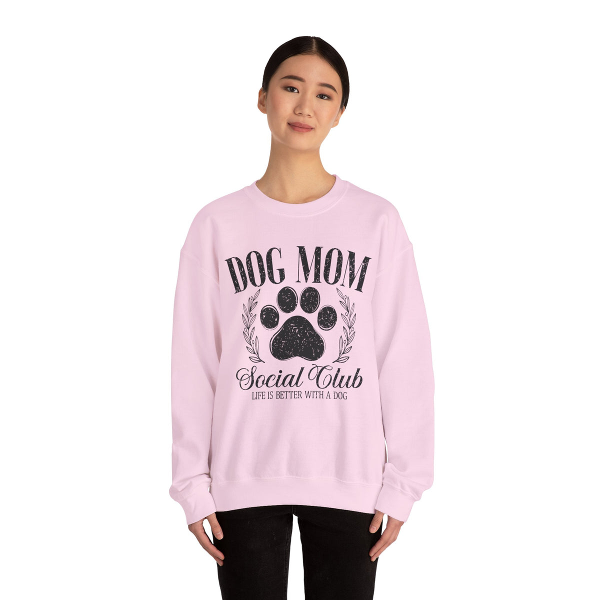 Dog Mom Club Sweatshirt for Dog Lovers