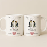 You Are My Penguin Mug With Interactive QR Mug – Forever Couple Gift