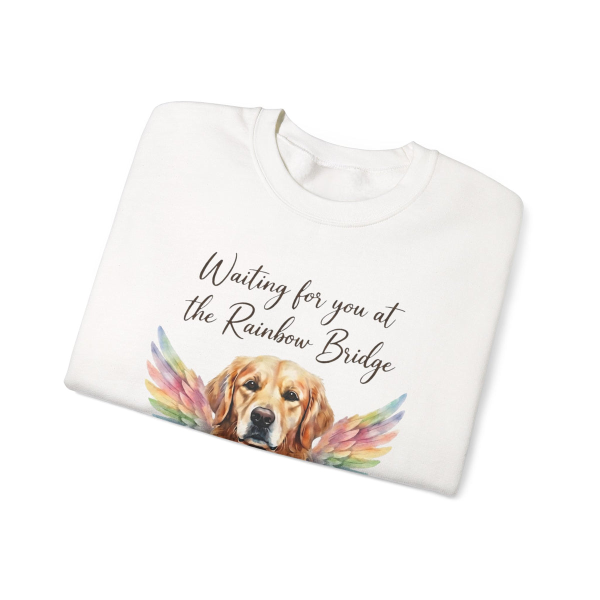 Personalized Dog Memorial Sweatshirt – Light Colors