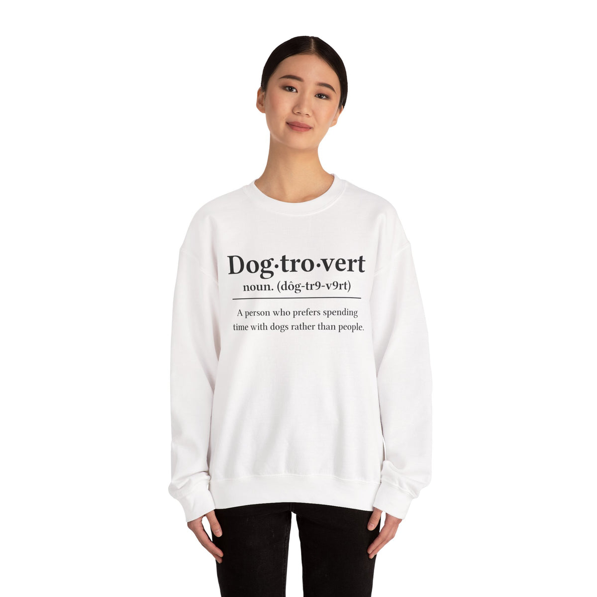 Dogtrovert Sweatshirt for Dog Lovers