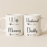 New Mom and Dad Custom Interactive QR Mug
