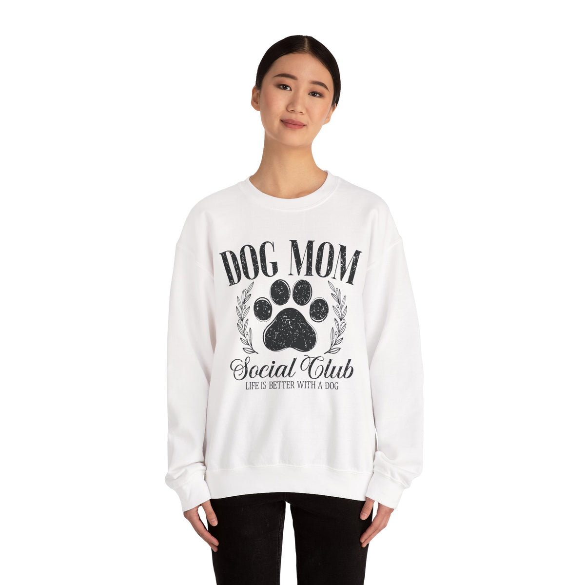 Dog Mom Club Sweatshirt for Dog Lovers