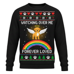 Angel Dog Memorial Ugly Christmas Sweatshirt for Pet Owners