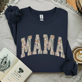 MAMA Floral Sweatshirt