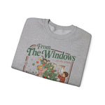 Vintage Christmas “Deck These Halls” Sweatshirt – From The Windows Holiday Crewneck