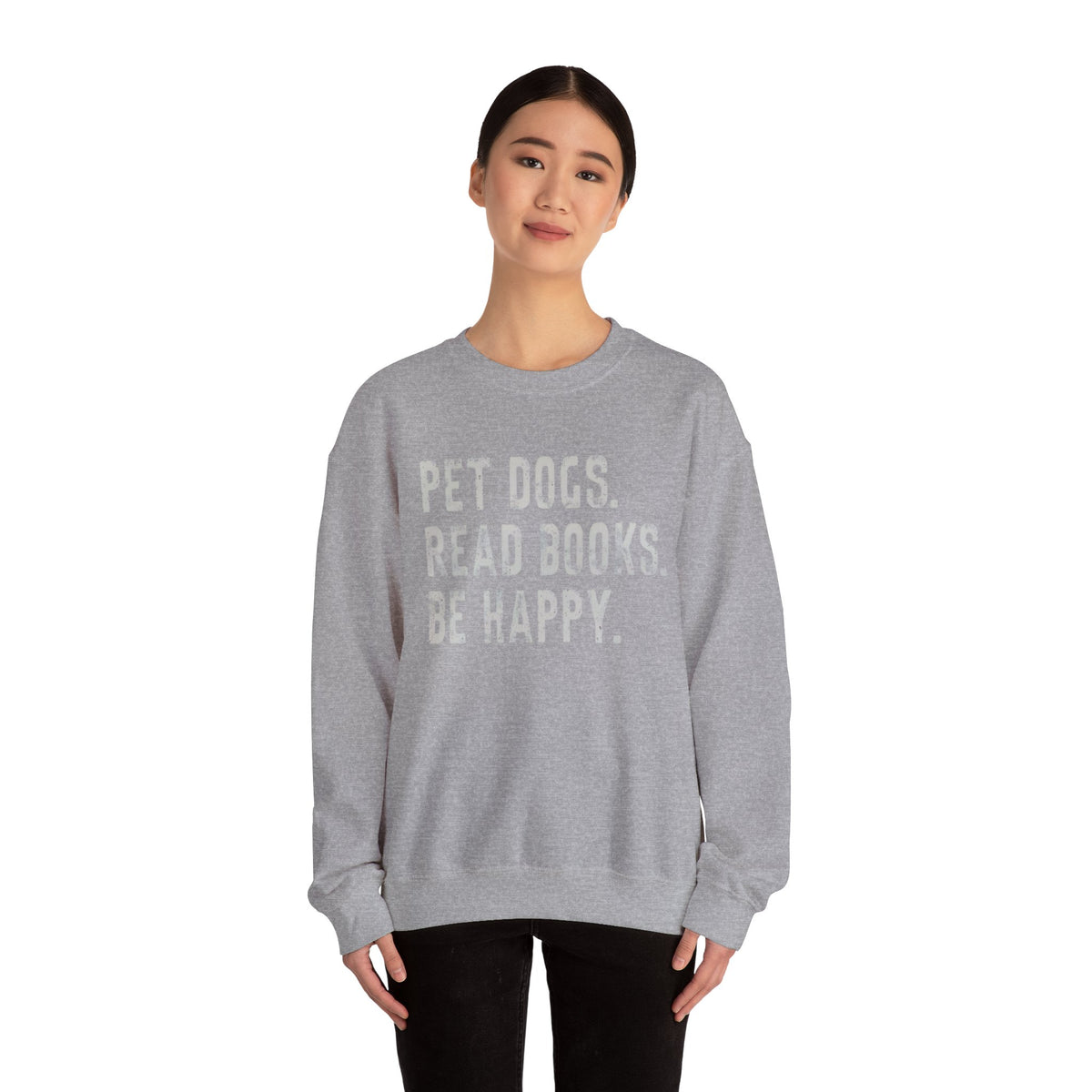 Pet Dogs Read Books Sweatshirt for Dog Lovers