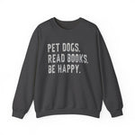 Pet Dogs Read Books Sweatshirt for Dog Lovers