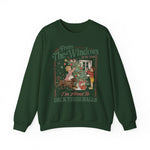 Vintage Christmas “Deck These Halls” Sweatshirt – From The Windows Holiday Crewneck