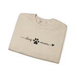 Dog Mom Heart Sweatshirt