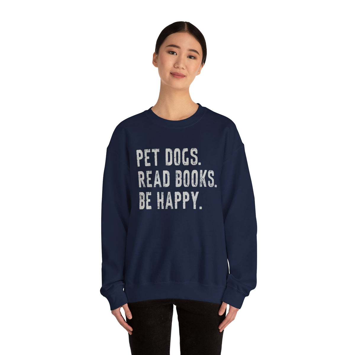 Pet Dogs Read Books Sweatshirt for Dog Lovers