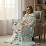 Grandma Memorial Blanket – Custom Photo, Name & Years