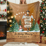 Grandma Memorial Personalized Blanket – Custom Name & Year