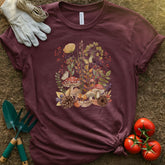 The Mushroom Forest Shirt, T-Shirt for Gardeners & Plant Lovers