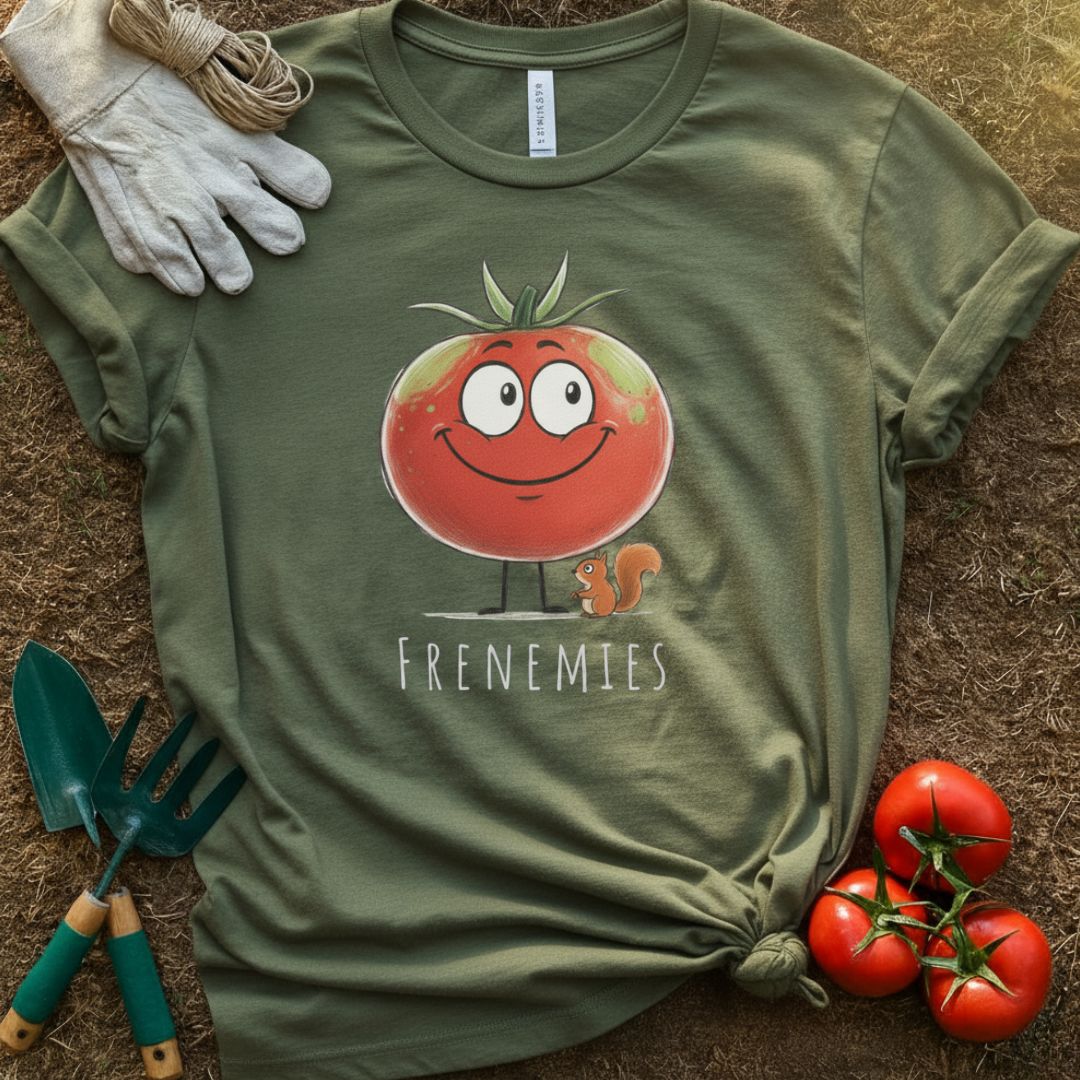 The “Frenemies” Funny Shirt, T-Shirt for Gardeners & Plant Lovers