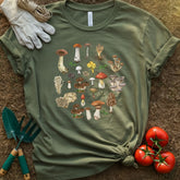 The Mushroom Species Shirt, T-Shirt for Gardeners & Plant Lovers