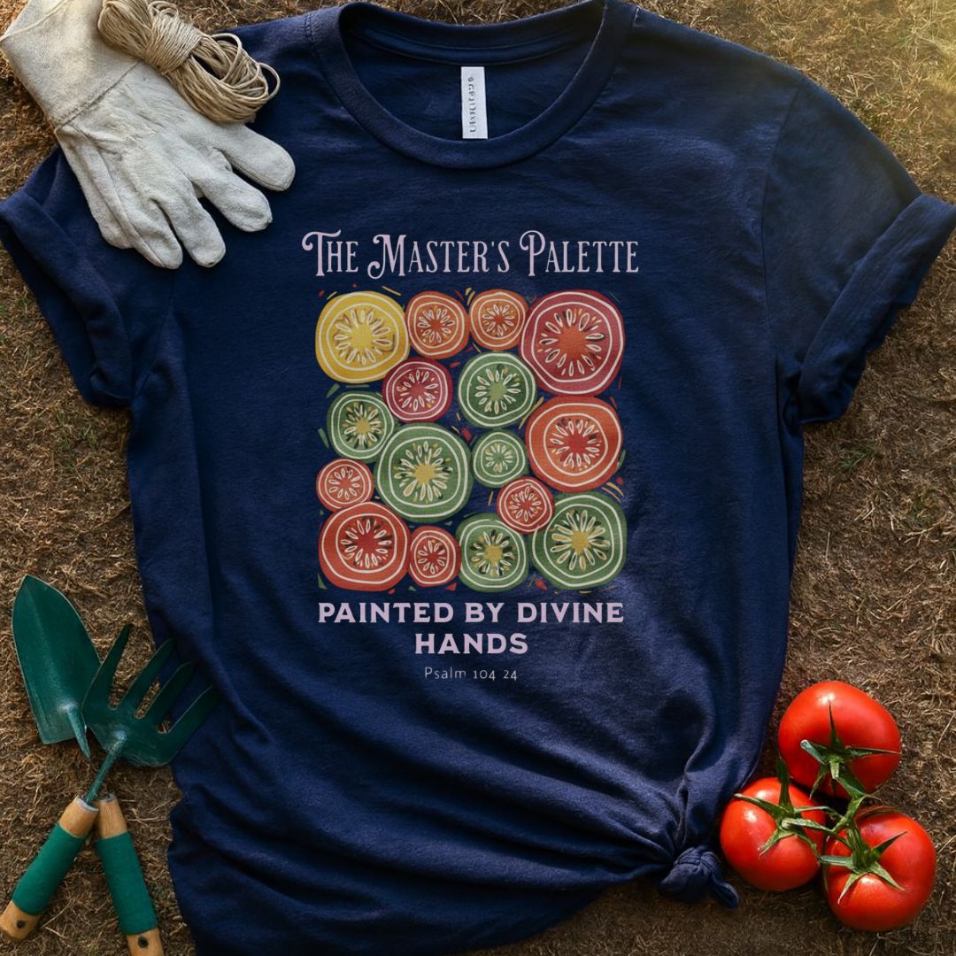 The Master’s Palette Shirt, T-Shirt for Gardeners & Plant Lovers