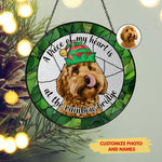 Personalized Rainbow Bridge Dog Ornament