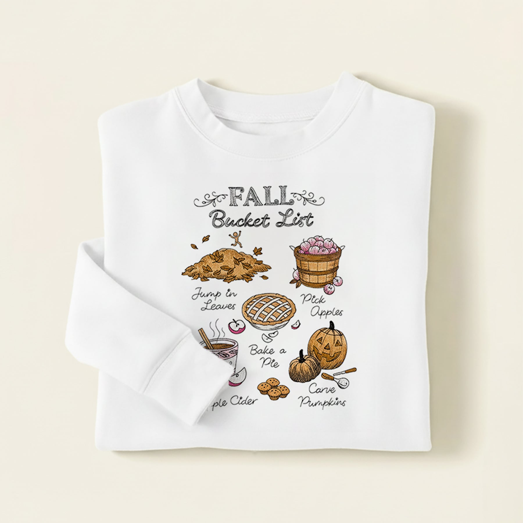 Fall Bucket List Sweatshirt