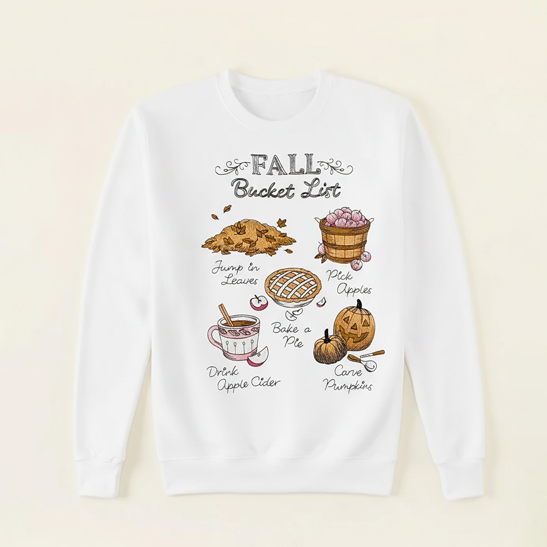 Fall Bucket List Sweatshirt