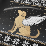 Angel Dog Memorial Ugly Sweatshirt for Grieving Owners