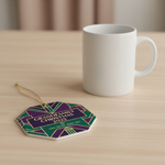 Art Deco Grandfamily Personalized Ornament