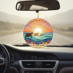 Sea Turtle Family Personalized Acrylic Ornament for Family