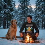 Dog Memorial Ugly Sweatshirt for Pet Lovers – Campfire