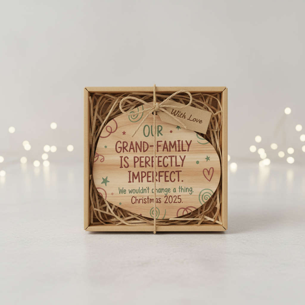 Grand Family Imperfect Personalized Ornament