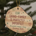 Grand Family Imperfect Personalized Ornament