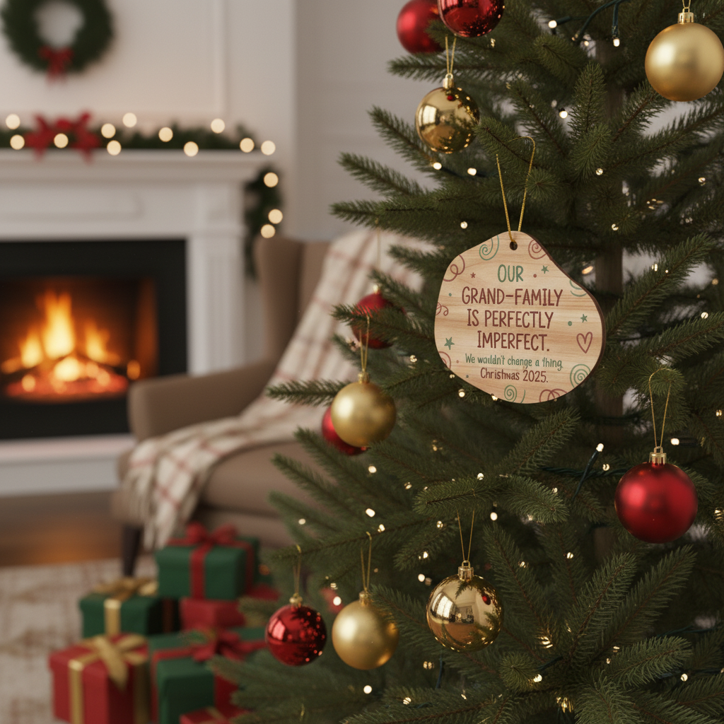 Grand Family Imperfect Personalized Ornament