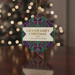Grandfamily Christmas Personalized Ornament for Family