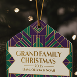 Grandfamily Christmas Personalized Ornament for Family