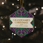 Grandfamily Christmas Personalized Ornament for Family