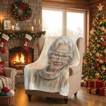 In Loving Memory Custom Photo Blanket | Grandma Memorial Gift